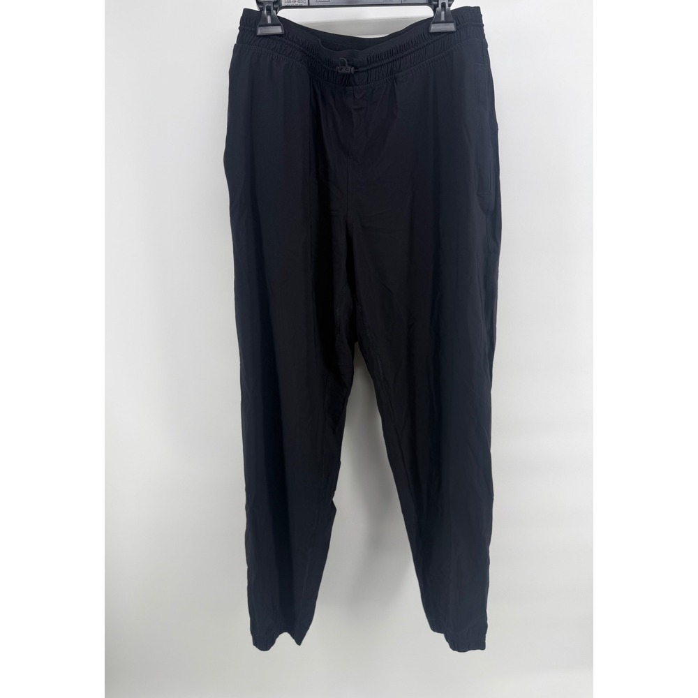 Athleta Crosstrain Pant Black Elastic Waist Toggle Joggers S/587843-02 Womens SP